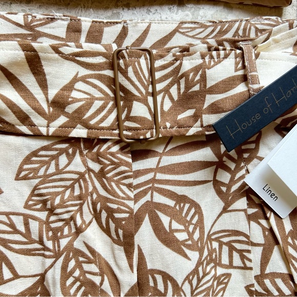 NWT House of Harlow 1960 2 piece jumpsuit halter top wide leg pants Size 8 - Picture 4 of 12